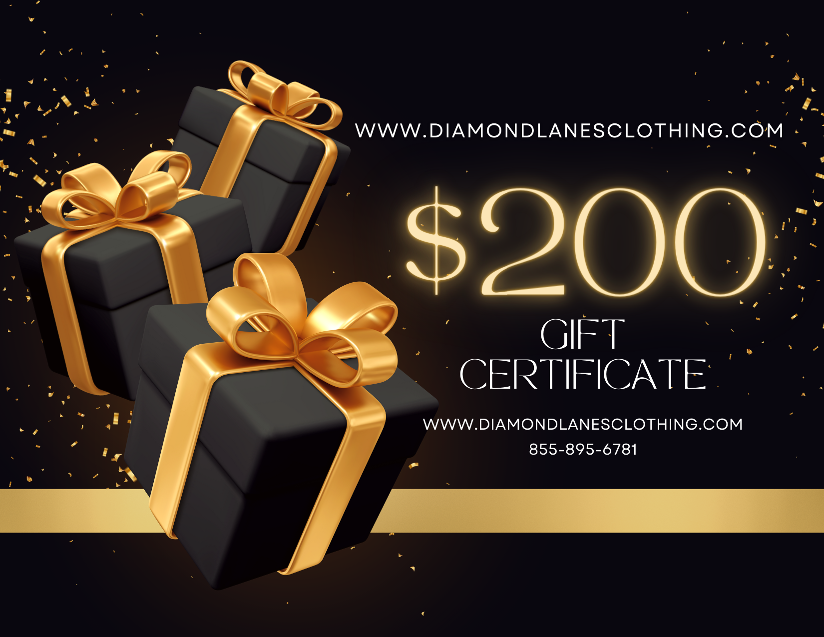 Diamond Lanes Clothing Gift Card - Diamond Lanes Clothing