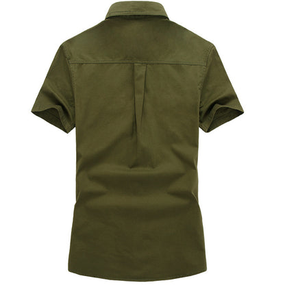 Half Sleeve Military Shirt