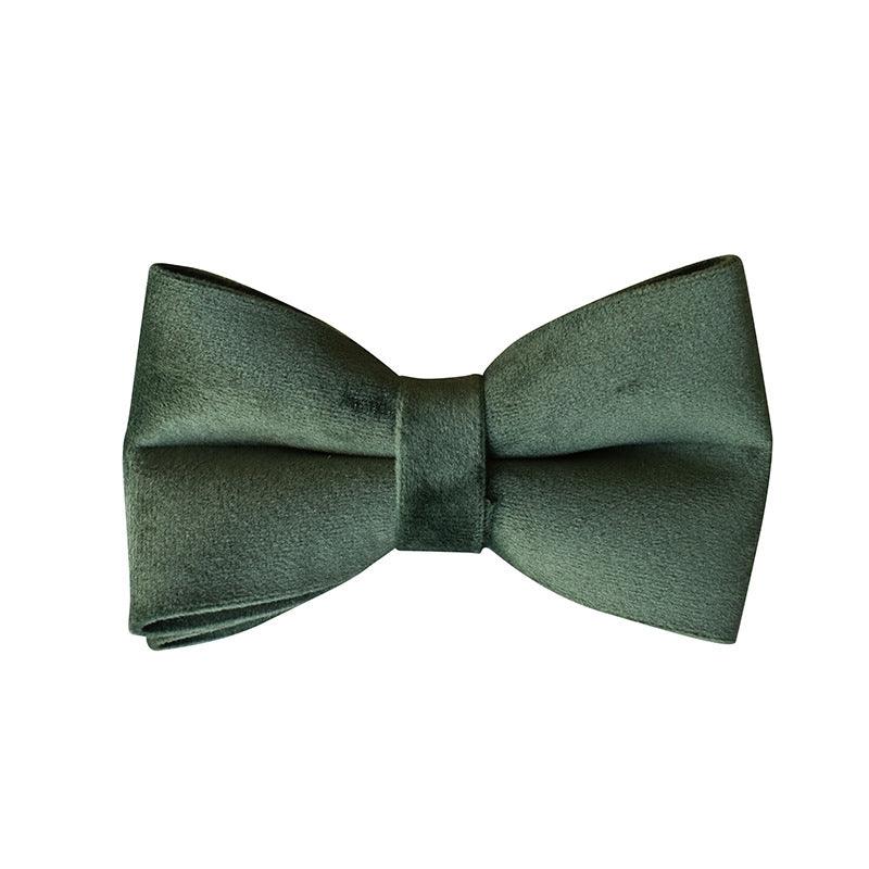 Luxurious Emerald Velvet Dog Collar And Leash Set-2