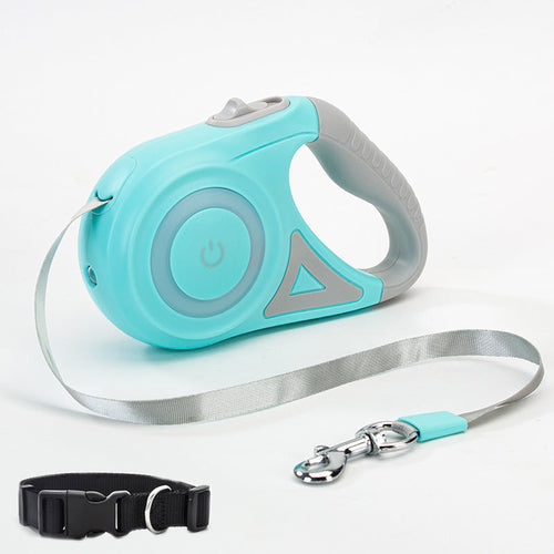 Retractable Spotlight Leash And Collar