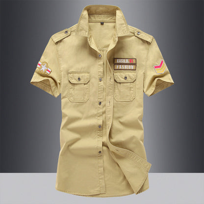 Half Sleeve Military Shirt