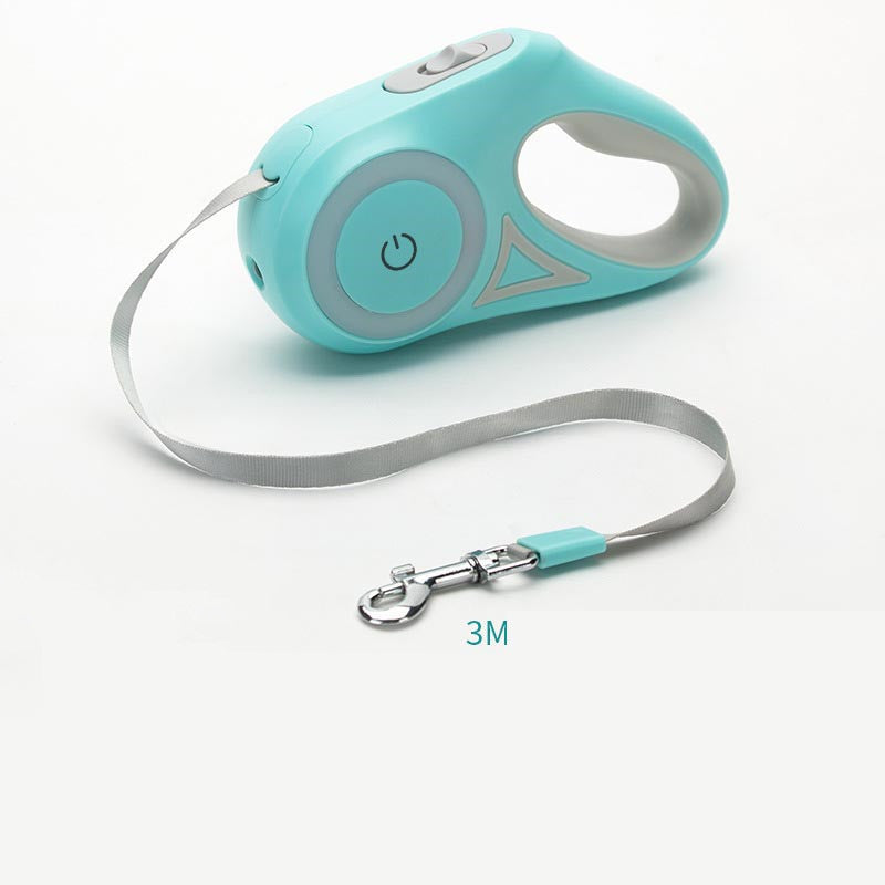 Retractable Spotlight Leash And Collar