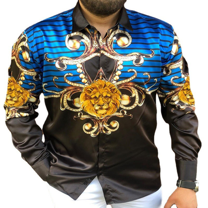 Long Sleeve Men's Button up Shirt