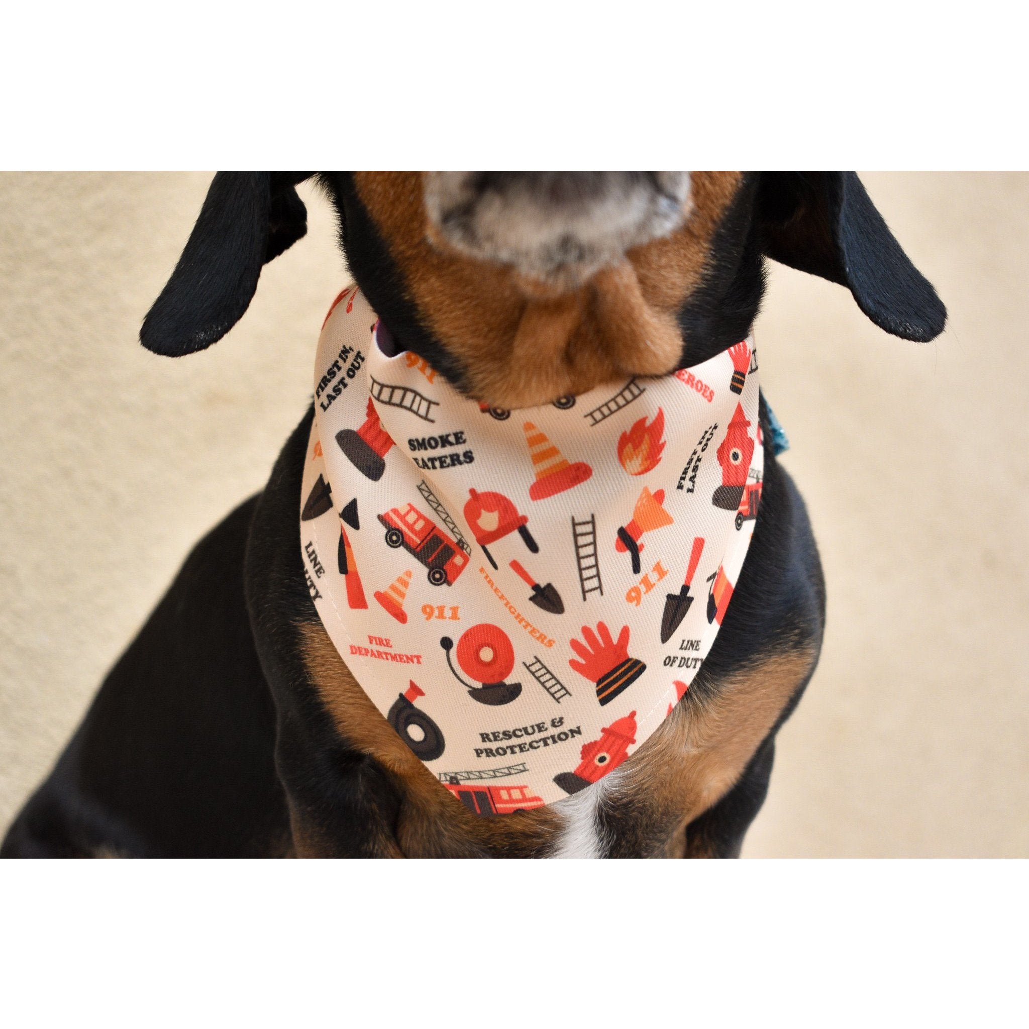Fireman Dog Bandana