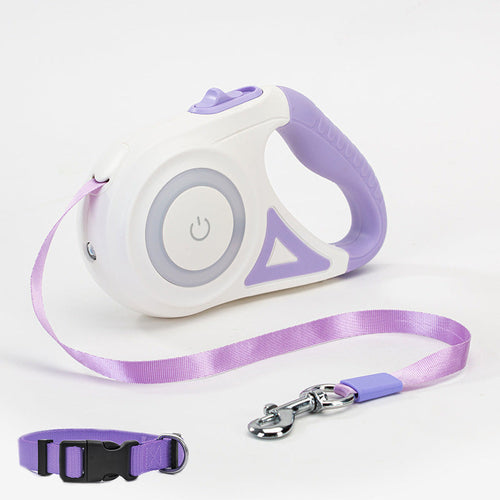 Retractable Spotlight Leash And Collar