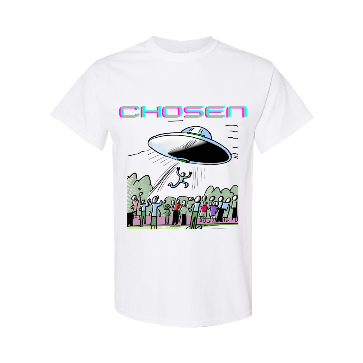 Chosen Heavy Cotton T-Shirt - Diamond Lanes Clothing