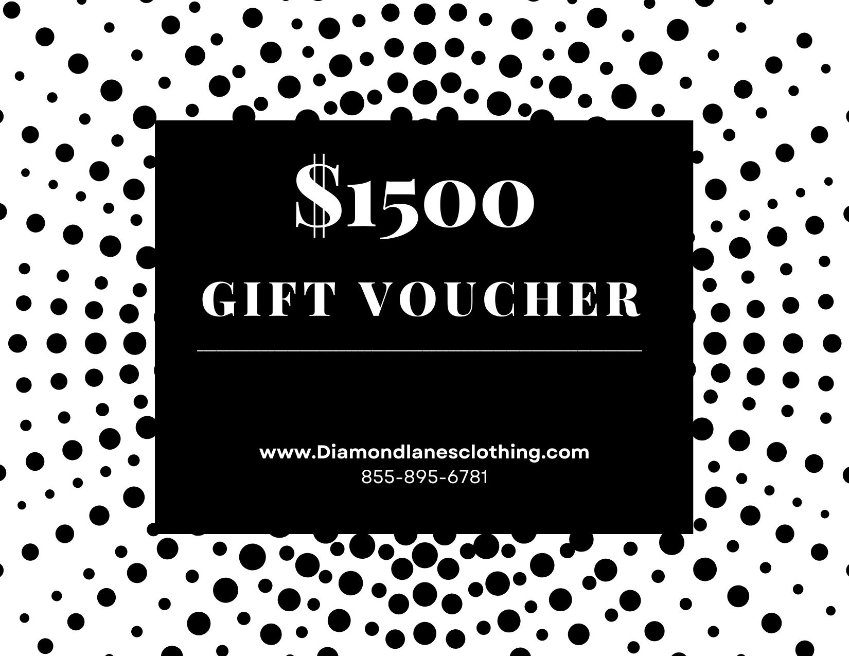 Diamond Lanes Clothing Gift Card - Diamond Lanes Clothing