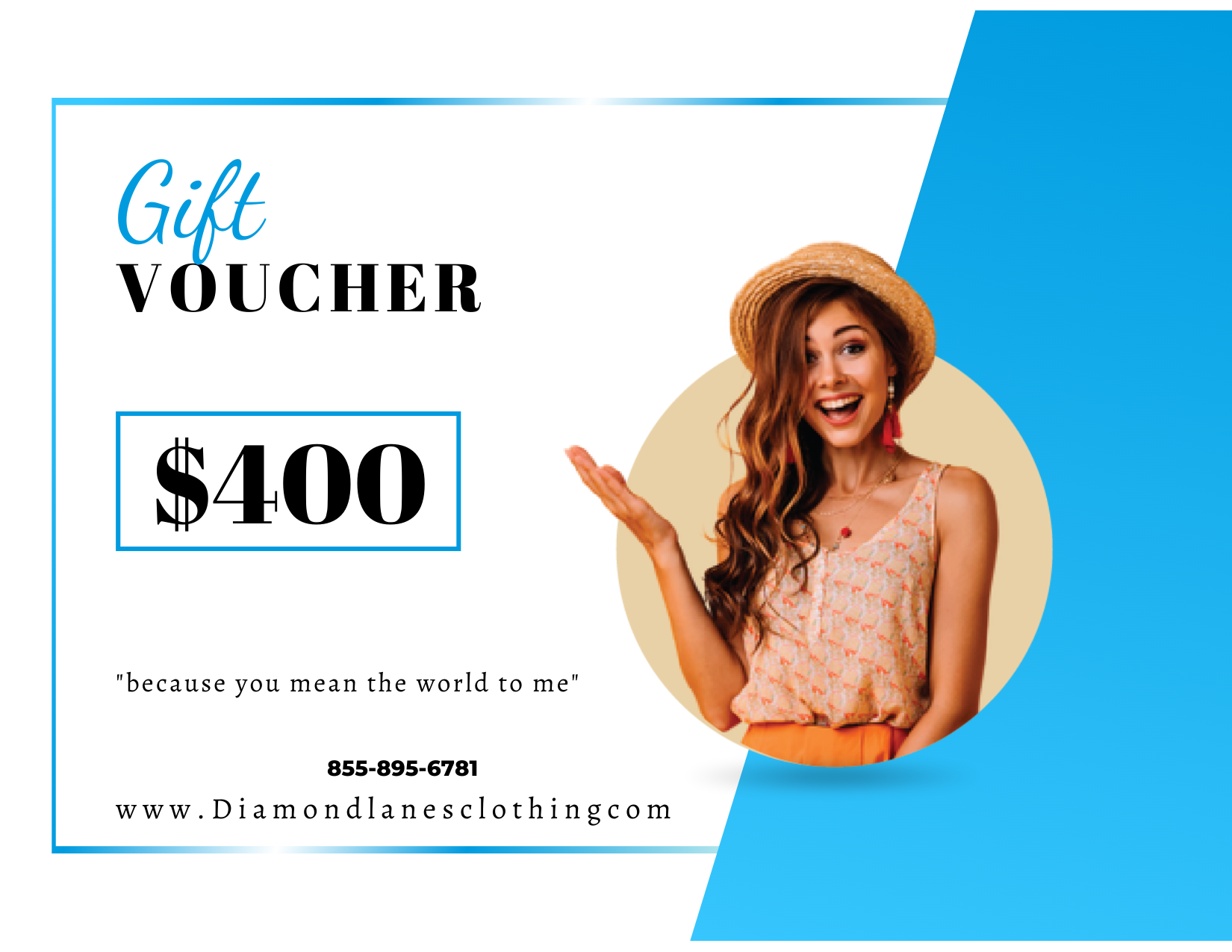 Diamond Lanes Clothing Gift Card - Diamond Lanes Clothing