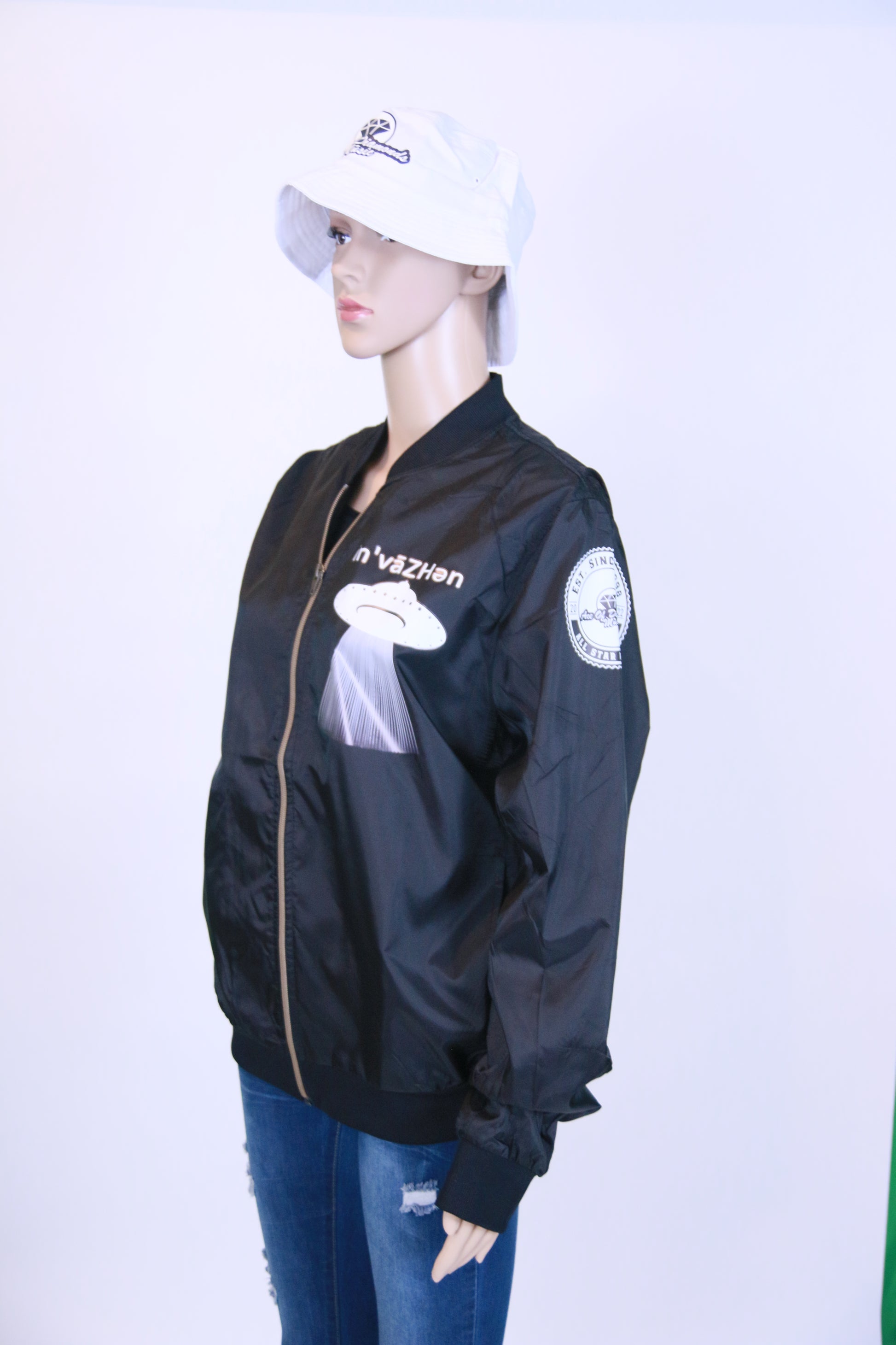 Diamond Lanes Jacket (Bomber) Black - Diamond Lanes Clothing