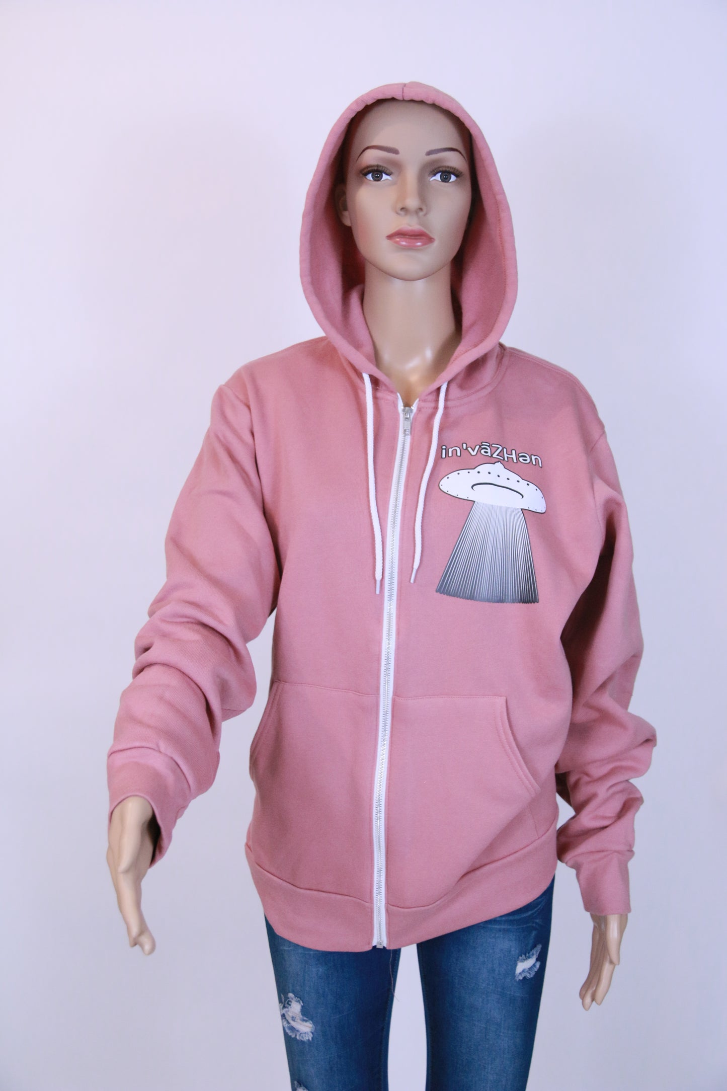 Diamond Lanes Hoodie, Mauve - Diamond Lanes Clothing